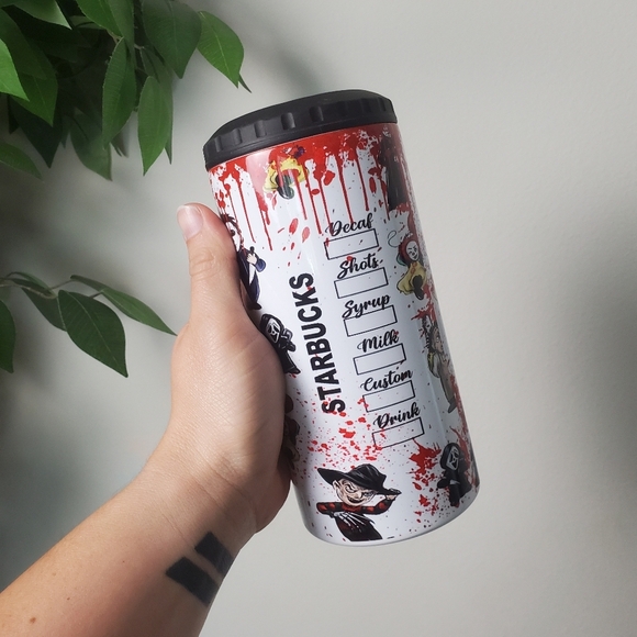 Starbucks Stainless Steel Horror Themed Halloween Tumbler - Picture 4 of 9
